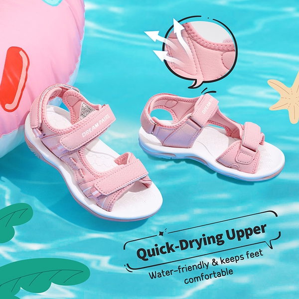 Boys And Girl Athletic Sandals - LIGHT PINK - 1